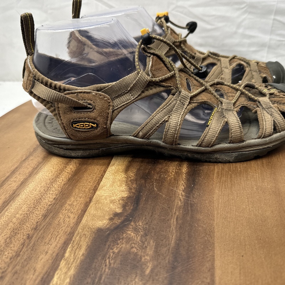 Keen Women's Sandals 10.5 Whisper Waterproof Brown Closed Toe - Picture 4 of 16